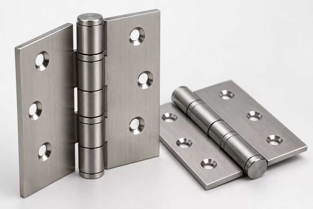 Heavy duty stainless steel door hinges for commercial doors